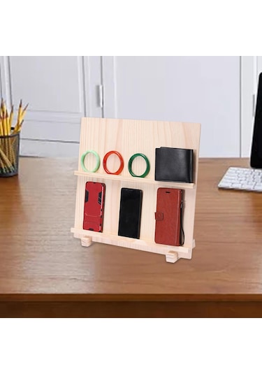 Suntek Magideal Tabanlı Küpe Ekran Standı Taşınabilir Kart 2 katman