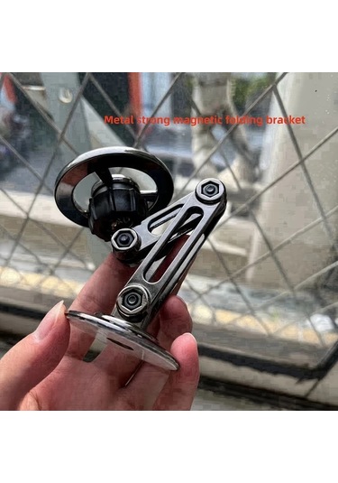 Boatshop1 Sıcak Satış Araba Cep Telefonu Tutucu Güçlü Manyetik 360 Dönen Siyah Taban Yapıştırıcı Halka Demir Levha