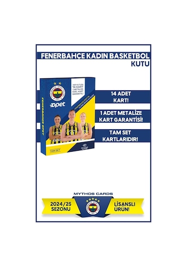 Kadın Basketbol Tam Set Sezon Kartları - Kutu