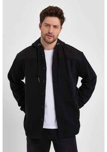 Alexandergardi Alexandergardı Paraşüt Kumaş Detaylı Oversize Hırka E22-61000 001