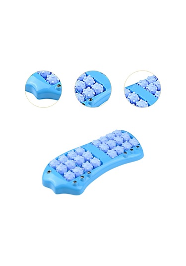 Suntek Çift Ayak Masaj Aleti Silindir Shiatsu İşçiler Yaşlı Mavi