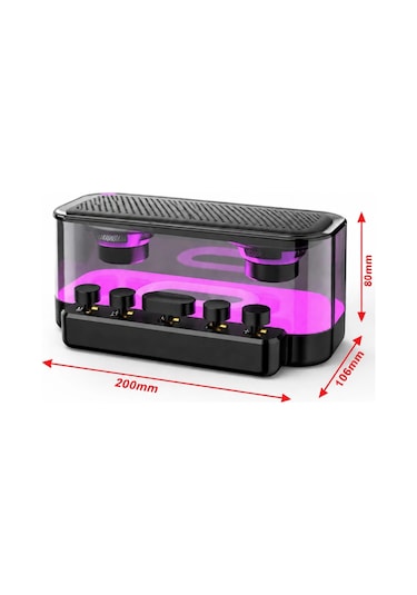 Jrl Z6 Rgb Işıklı Kablosuz Bluetooth Hoparlör - Mekanik Klavye Tuşlu, Speaker