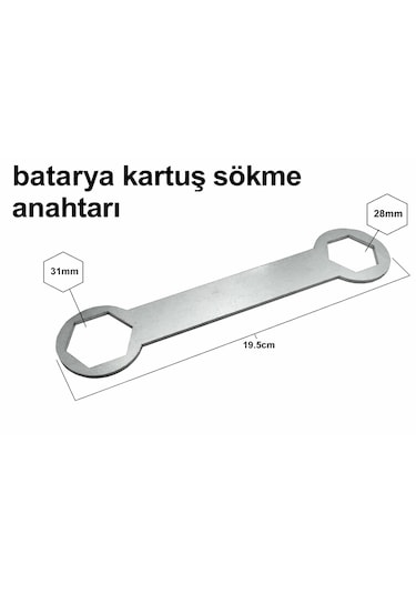 Eeyza Yapı Batarya Kartuş Sökme Takma Anahtarı Banyo Evye Lavabo Bataryaları