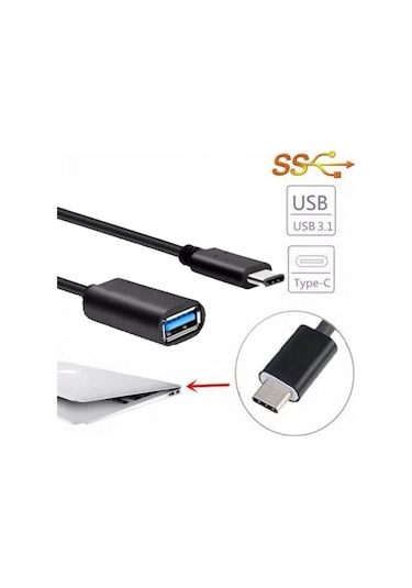 Tc315 Utv007 Chip Android Video Dvr Uyumlu Type-c Otg Kablo