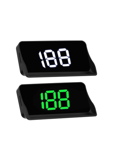 Teltree Araç Yükseltilmiş Görüntü Gösterici, Gerçek Zamanlı Hız Km/h , Yeşil Led Ekran, Işık Algılama, Yansıtıcı Filmi İle Evrensel Uyumlu