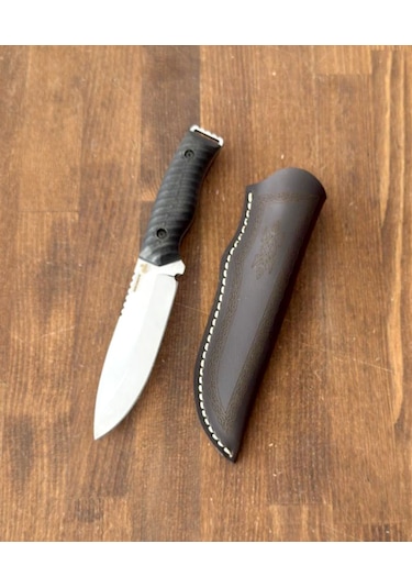 Hgbıcak Av Bıçağı Bushcraft Bıçak Avcı Bıçağı Kamp Bıçağı Hgeto385 siyah