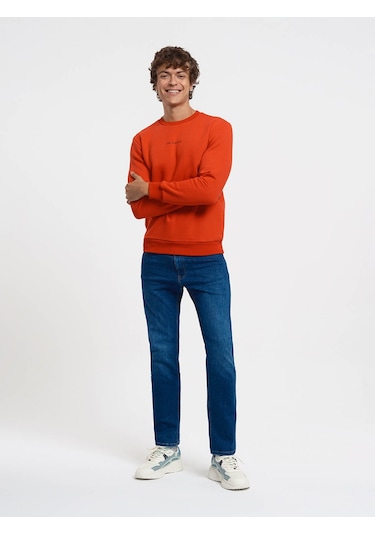 Loft Erkek Sweatshirt Turuncu Lf2034268 25kp69000079 P6959 Turuncu