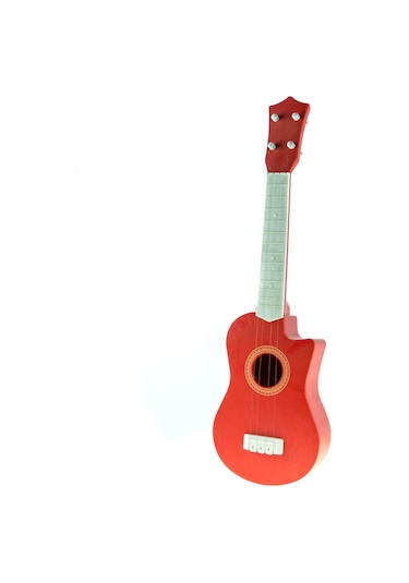 Oyuncak Gitar Metal Telli Turuncu Büyük Boy 60 Cm
