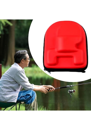 Suntek Balıkçılık Makarası Sağ-el-için-kırmızı