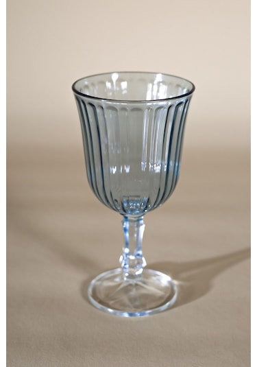 Rakle Splendid 4'lü Su Kadehi Seti Mavi 240 Cc