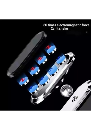 Tysm Joyjadehub 360 Manyetik Araç Telefonu Tutucu Mıknatıs Akıllı 1pc Evrensel Uyumlu 1pc