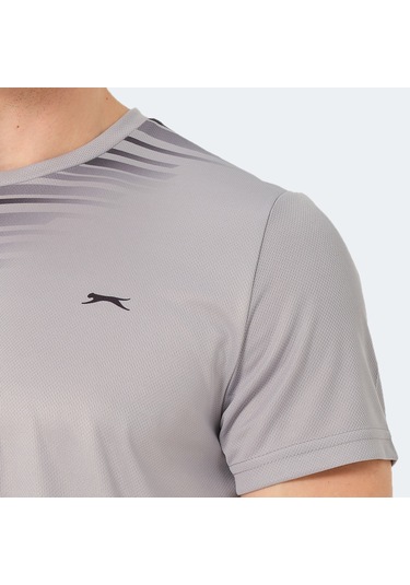Slazenger RAVEN Erkek  Gri Tişört
