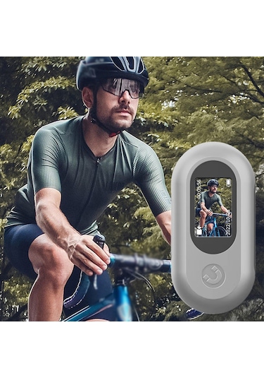 Padalink Beyaz Outdoor Spor Kamera - 1080p Hd Kayıt Cihazı, 0.96" Ekran, 8mp Fotoğraf, Sürekli Kayıt, 380mah Batarya, Ip54 Su Geçirmez Beyaz