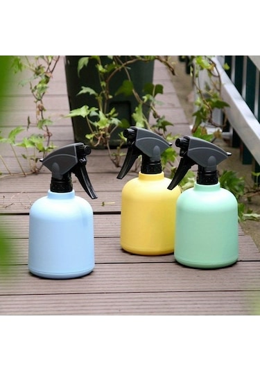 Trendooze Hava Basınçlı 600 Ml Sulama Kabı, Kullanışlı Yeşil