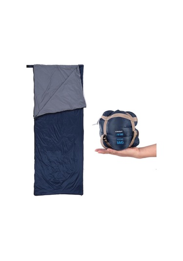 Lixada 190 75 Cm Çok Fonksiyonlu Ultra Hafif 680 G Uyku Tulumu Lacivert
