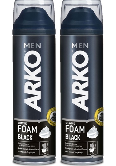 Arko Men Black Tıraş Köpüğü 2 x 200 ML