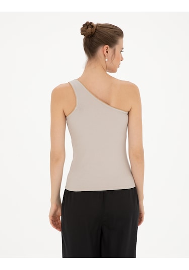 Pierre Cardin Kadın Kum Tişört 50284718-vr085 Kum
