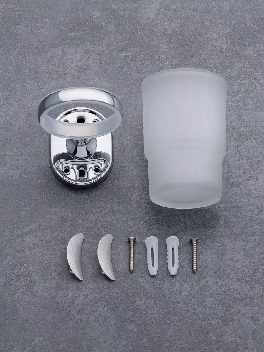 Potato Duvar Tipi Diş Fırçası Bardağı 233165030 Krom