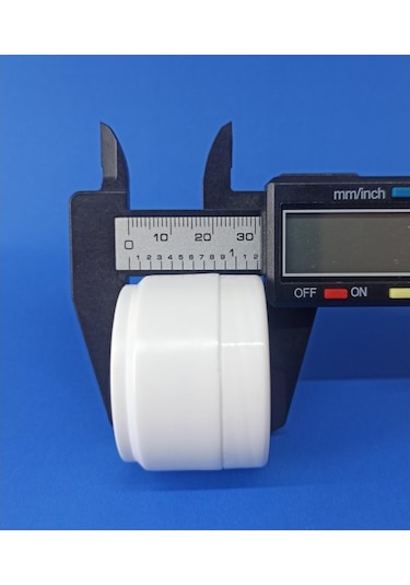 50 Adet 25 Ml Beyaz Renk Mini Boş Pomat-Krem-Kozmetik Kutusu