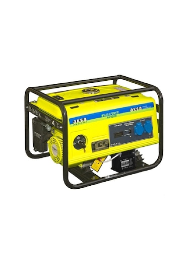 Aksa AAP3500E Marşlı 3.5Kva Monofaze Benzinli Jeneratör