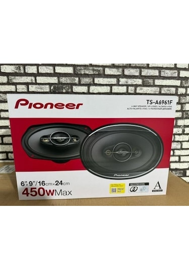Pioneer Ts-s6961f 450watt Oval Hoparlör Takımı 2024 Yeni Seri