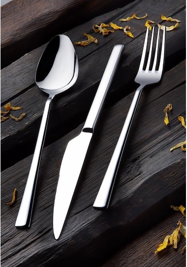 Tercan Eko Life 12 Adet Okyanus Yemek Çatal 430 Kalite 2.5 MM