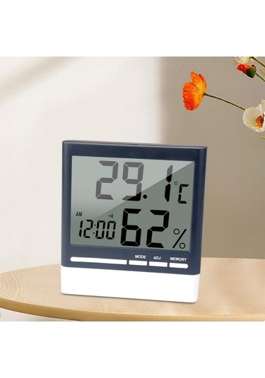 Suntek Termometre Higrometre Kapalı Nem Ölçer Küçük Çok Oq