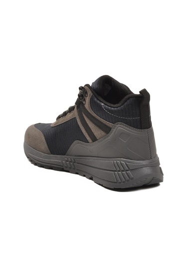 Füme Bilek Boy Kaymaz Bağcıklı Hafif Unisex Bot 2880 G Füme