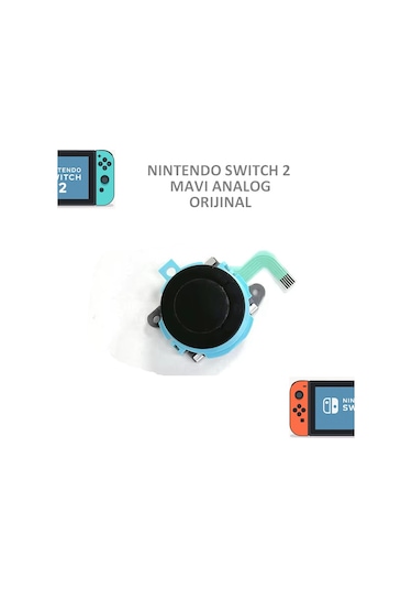 Nintendo Switch 2 Ns2 Joystick Joycon Analog Stick V2 Mavi