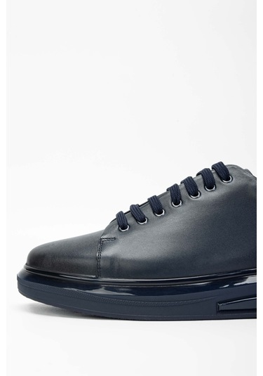 Tamer Tanca Erkek Hakiki Deri Lacivert Sneakers &amp; Spor Ayakkabı 698 1089-5 Erk Ayk Sk23/24 Lacıvert Lacivert