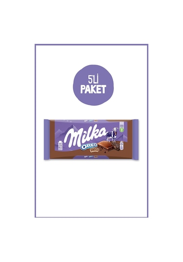 Milka Tablet Oreo Choco 5 x 100 G