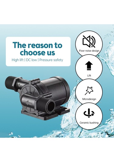 Dc 12v 180 Derece Düşük Gürültü Mini Dalgıç Su Pompası