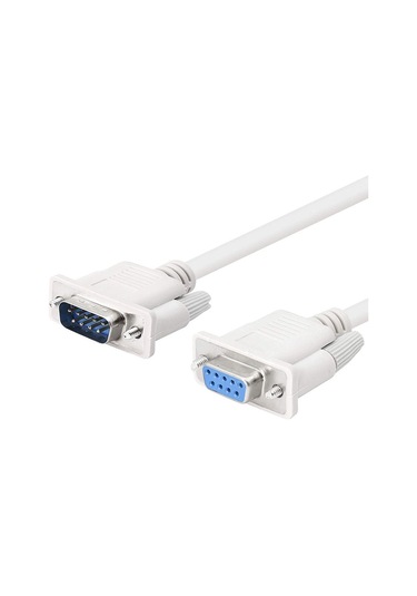 Rs232 Db9 Dişi Erkek Seri Com Kablo 9 Pin D/e Data Kablosu 2m
