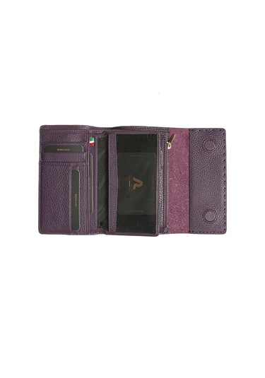 Purple Mürdüm Cüzdan & Kartlık Kadın Diğer 2784 Roncato Flother Skın Wallet Purple Mürdüm