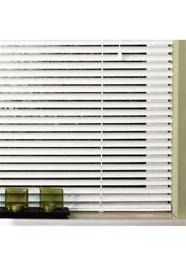 Pvc Jaluzi 25 Mm 90X200 Cm Ölçülerinde Beyaz