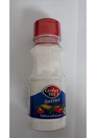 Cevher Tuz İyotsuz Rafine Sofra Tuzu Tuzluklu 250 G