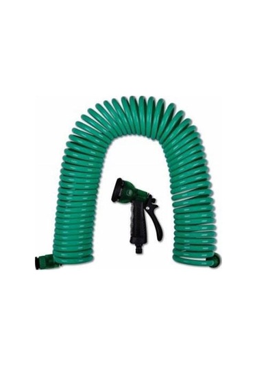 30 Metre Spiral Hortum + 4 Fonksiyonlu Özel Sulama Tabancası 4741