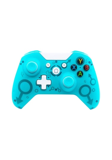 N1 Pc/ps3 Android Tv Uyumlu Kablosuz Gamepad Oyun Kolu Turkuaz