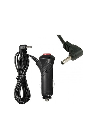 12v 1.5a Araç Şarj Adaptörü 4mm 1.7 Mm Jak Uçlu Çakmaklık Şarj Adaptörü
