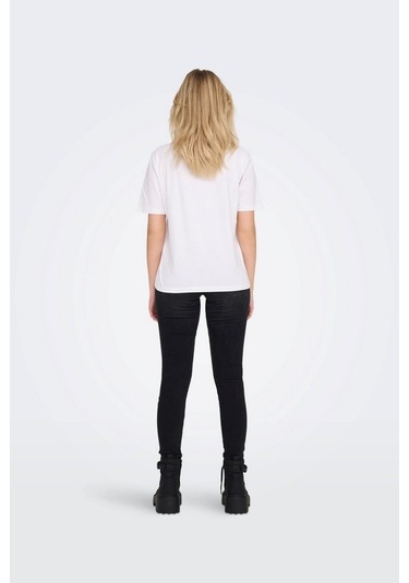 Onlonly S/s Tee Jrs Noos Beyaz 001