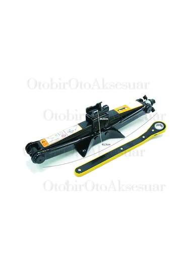 Scissor Jack Makaslı Oto Kriko Mekanik 1.5 Ton Araba Krikosu 40cm