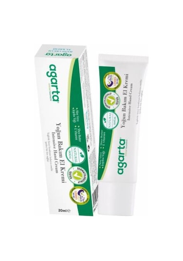 Agarta Doğal Yoğun Bakım El Kremi 20  ML