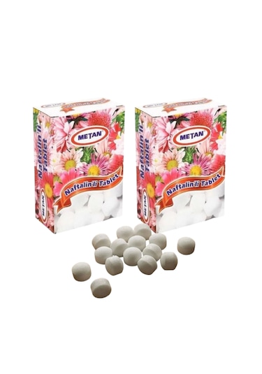 2 Paket Naftalinli Tablet Haşere Kovucu
