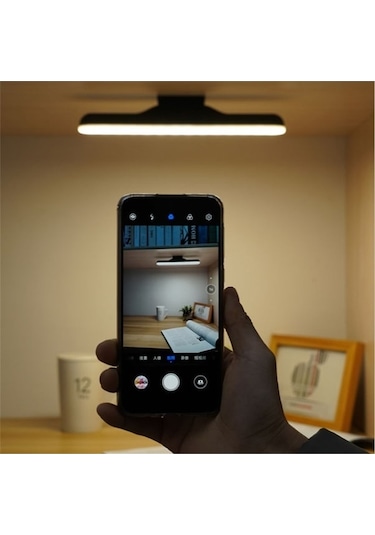 Neeko Şarjlı Mıknatıslı 3 Kademeli Martı Led Lamba Siyah