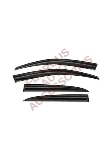 Citroen C Elysee Ferrous Cam Rüzgarlığı 4lü Set 2012 Ve Üstü