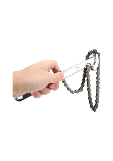 Maiyame 9 İnç Zincirli Anahtar - Isıtma İşlemli Çelik, 156mm Çap Kapasitesi, Pas Koruyucu Kaplama, Filtre Ve Boru Uygulamaları