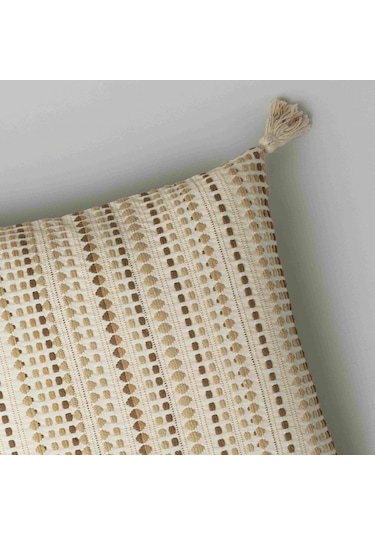 Linens Remi Kırlent Kılıfı 45x45 Cm Vizon Vizon