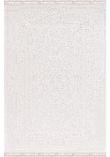 İpek Halı Blossom Koleksiyonu 13563 Krem-80119 Krem