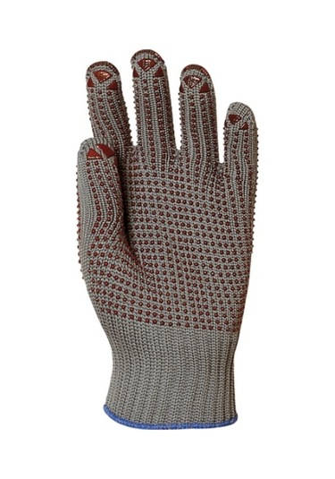 Örme Eldiven, Kırmızı Noktalı 12 Li Paket