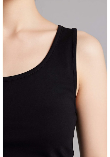 Defacto Slim Fit Basic Yuvarlak Yaka Atlet I1059az26smbk81 Siyah-bk81 Defacto Slim Fit Basic Yuvarlak Yaka Atlet I1059az26smbk81 Siyah-bk81